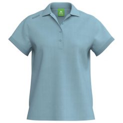 Damska koszulka polo Erima TS. Niebieskie koszulki polo Erima, m, bez wzorów, z bawełny, bez kołnierzyka, bez ramiączek. Za 144.00 zł.