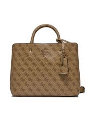 Guess Torebka Meridian (SG) HWSG87 78060 Brązowy. Brązowe torebki klasyczne Guess, z aplikacjami, ze skóry, bez dodatków. Za 309.99 zł.