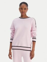 Liu Jo Sweter TF5230 MS59L Różowy Regular Fit. Czerwone swetry Liu Jo, l, bez wzorów, z wiskozy, bez ramiączek. Za 589.99 zł.