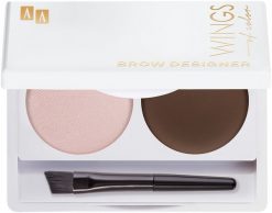 AA WINGS OF COLOR Brow Designer Eyebrow Wax And Highlighter Duo Set Koloryzujący Wosk Do Brwi I Rozświetlacz 12 Brown Grey 2,2g. Kosmetyki do brwi OCEANIC. Za 25.49 zł.