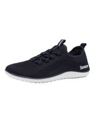 Kangaroos Buty "K-BF Bole" w kolorze granatowym do chodzenia na boso rozmiar: 37. Niebieskie trampki KangaROOS, bez wzorów, bez zapięcia. Za 129.95 zł.