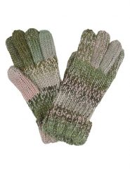 Regatta Rękawiczki "Frosty Glove VI" w kolorze jasnoróżowo-zielonym rozmiar: S/M. Zielone rękawiczki Regatta, bez wzorów, prążkowane. Za 52.79 zł.