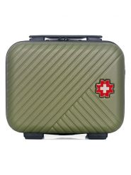 SWISS KOPPER Kosmetyczka "Spiez" w kolorze khaki - 30 x 23 x 16 cm rozmiar: onesize. Brązowe kufry i kosmetyczki SWISS KOPPER, bez wzorów, z materiału, bez dodatków. Za 90.45 zł.
