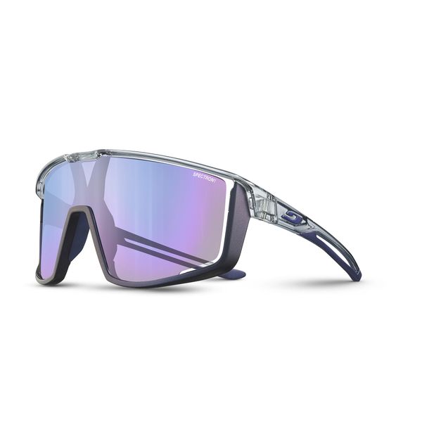 Okulary rowerowe JULBO Fury szaro fioletowe Spectron kat.1. Fioletowe okulary przeciwsłoneczne JULBO, bez wzorów, sportowe. Za 500.00 zł.