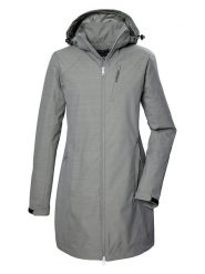 Killtec Parka softshellowa "KOS 57" w kolorze zielonym rozmiar: 42. Zielone kurtki sportowe Killtec, m, bez wzorów, bez kaptura, outdoorowe. Za 225.05 zł.