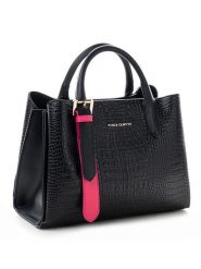 Vince Camuto Torebka "Rome" w kolorze czarnym - 36 x 26 x 11 cm rozmiar: onesize. Czarne torebki klasyczne Vince Camuto, bez wzorów, z materiału, bez dodatków. Za 158.47 zł.