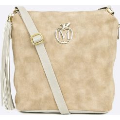 Manzana - Torebka. Torby na ramię Manzana, bez wzorów, z materiału, casualowe, na ramię, średnie, bez dodatków. W wyprzedaży za 69.90 zł.