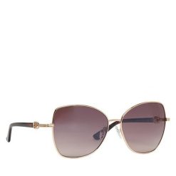 Okulary przeciwsłoneczne Guess. Żółte okulary przeciwsłoneczne Guess, z aplikacjami. Za 499.99 zł.