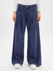 BOSS Orange Dżinsy workowate - slouchy Kobiety Jeansy niebieski, 31-32. Niebieskie jeansy BOSS Orange, bez wzorów. Za 599.95 zł.