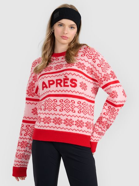 4F Sweter z wełną damski - czerwony XS. Czerwone swetry 4f, xs, bez wzorów, z wełny, bez ramiączek. Za 299.99 zł.