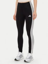 Adidas Legginsy Essentials 3-Stripes JE0072 Czarny Slim Fit. Czarne legginsy Adidas, xl, bez wzorów, z bawełny. Za 109.99 zł.