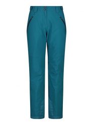 CMP Spodnie narciarskie w kolorze turkusowym rozmiar: 34. Niebieskie spodnie dresowe CMP, m, bez wzorów. Za 236.61 zł.