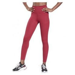 Legginsy Reebok TS Lux Perform Perf, Kobiety. Czerwone legginsy Reebok, s, bez wzorów, z nylonu. Za 390.00 zł.