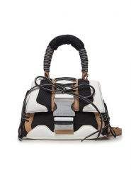 Steve Madden Torebka SM13000896 Czarny. Czarne torebki klasyczne Steve Madden, bez wzorów, z materiału, bez dodatków. Za 379.99 zł.
