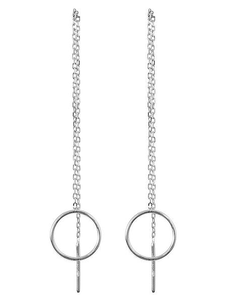 Eclat d'Argent Srebrne kolczyki rozmiar: onesize. Szare kolczyki Eclat d'Argent, srebrne. Za 43.99 zł.