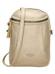 Charm Torebka "New York" w kolorze złotym - 13 x 19 x 8 cm rozmiar: onesize. Żółte torby na ramię Charm, bez wzorów, z materiału, na ramię, bez dodatków. Za 56.99 zł.