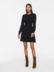 Vila Sukienka "Kerry" w kolorze czarnym rozmiar: XL. Czarne sukienki Vila, xl, bez wzorów, bez kołnierzyka, bez ramiączek, mini. Za 134.95 zł.