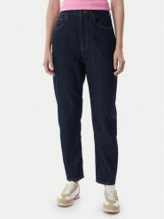 Tommy Jeans Jeansy DW0DW23459 Granatowy Mom Fit. Niebieskie jeansy Tommy Jeans, bez wzorów. Za 449.99 zł.