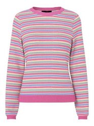 Pieces Sweter "Pcdiana" w kolorze różowym rozmiar: XL. Różowe swetry Pieces, xl, bez wzorów, bez ramiączek. Za 87.81 zł.