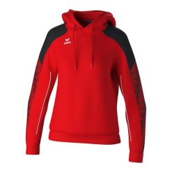 Bluza damska z kapturem Erima Evo Star. Czarne bluzy Erima, na zimę, bez wzorów, z materiału, z kapturem. Za 242.50 zł.