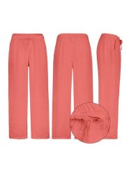 Eight2Nine Spodnie w kolorze czerwonym rozmiar: M/L. Czerwone spodnie materiałowe Eight2Nine, na co dzień, l, bez wzorów, z materiału. Za 151.95 zł.