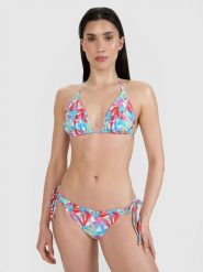 4F Góra od bikini damska - multikolor L. Szorty 4f, bez wzorów, z elastanu, eleganckie. Za 59.99 zł.