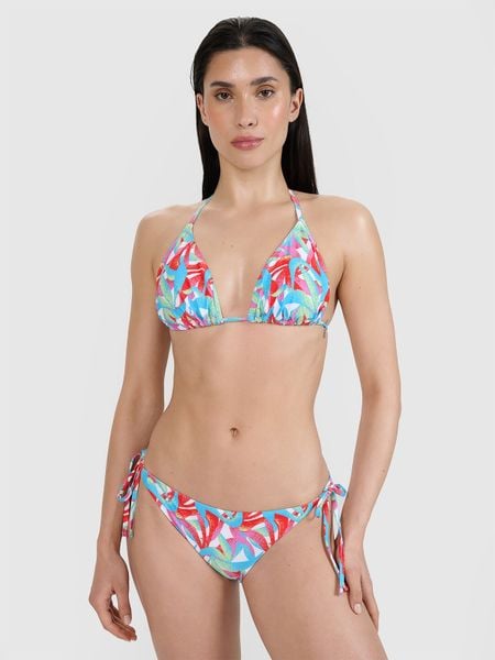 4F Góra od bikini damska - multikolor L. Szorty 4f, bez wzorów, z elastanu, eleganckie. Za 59.99 zł.