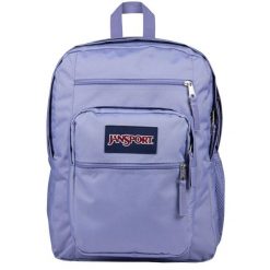 Plecak sportowo-turystyczny dla dorosłych Big Student Backpack pojemność 34 L. Fioletowe plecaki Jansport, bez wzorów. Za 219.99 zł.