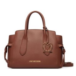 Torebka LOVE MOSCHINO. Brązowe torebki klasyczne Love Moschino, bez wzorów, bez dodatków. Za 1,009.00 zł.