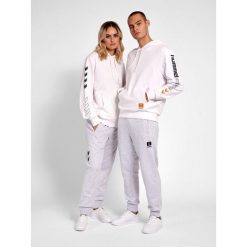 Bluza z kapturem Hummel Legacy Birk. Białe bluzy Hummel, na wiosnę, xs, bez wzorów, z bawełny, z kapturem. Za 209.05 zł.