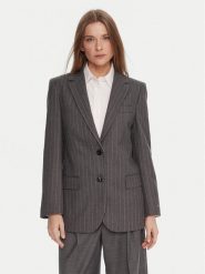 Tommy Hilfiger Marynarka WW0WW48262 Szary Relaxed Fit. Szare marynarki i żakiety TOMMY HILFIGER, bez wzorów, z syntetyku. Za 1,299.00 zł.