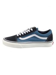 Vans Sneakersy "Old Skool" w kolorze granatowo-niebieskim rozmiar: 40. Niebieskie trampki Vans, bez wzorów, z materiału, bez zapięcia. Za 206.91 zł.