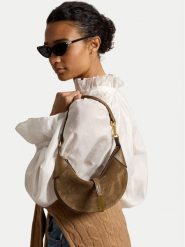Polo Ralph Lauren Torebka 428922880019 Khaki. Brązowe torebki klasyczne Polo Ralph Lauren, bez wzorów, ze skóry, bez dodatków. Za 2,199.00 zł.