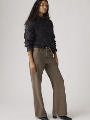 Levi's Sweter "Leilah" w kolorze czarnym rozmiar: S. Czarne swetry Levi's®, s, bez wzorów, z bawełny, bez ramiączek. Za 133.91 zł.