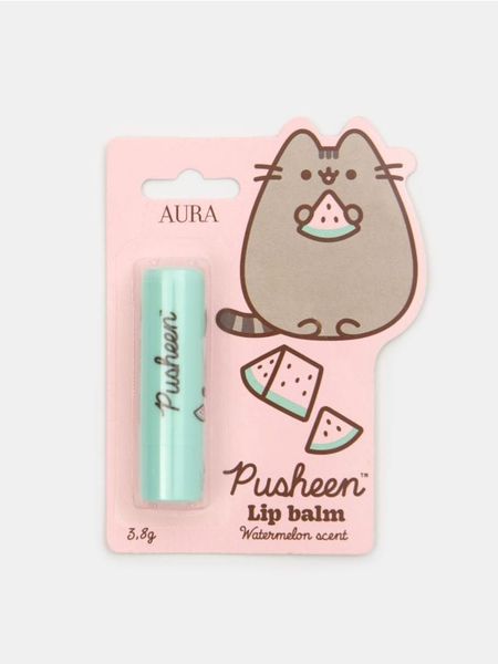 Balsam do ust Pusheen - różowy. Balsamy do ust Sinsay. Za 9.99 zł.