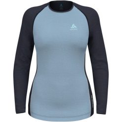 Koszulka termoaktywna z długim rękawem damska Odlo NATURAL PERFORMANCE. Koszulki sportowe Odlo, bez wzorów, bez ramiączek. Za 359.98 zł.