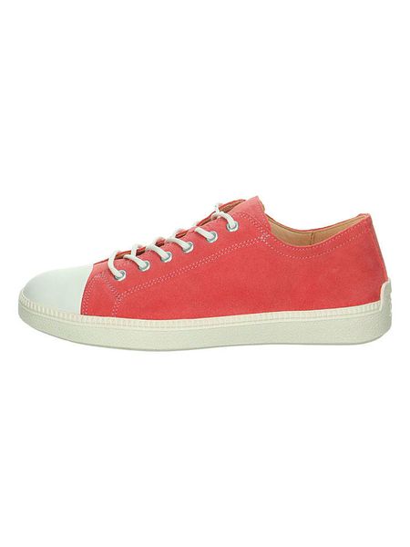 Think! Skórzane sneakersy "Turna" w kolorze czerwonym rozmiar: 36. Czerwone trampki Think!, bez wzorów, bez zapięcia. Za 324.95 zł.