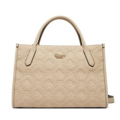 Torebka Guess. Brązowe torebki klasyczne Guess, z aplikacjami, bez dodatków. Za 679.99 zł.