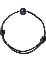 Pearline Bransoletka z perłą w kolorze tahiti rozmiar: onesize. Czarne bransoletki Pearline, z perłą. Za 115.95 zł.