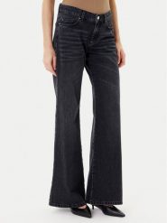 Marella Jeansy 2523186034 Czarny Wide Leg. Czarne jeansy Marella, bez wzorów. Za 839.99 zł.