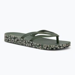 Japonki damskie Ipanema Bossa Soft V. Zielone klapki Ipanema, bez wzorów, bez obcasa. Za 89.99 zł.
