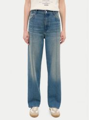 Mustang Jeansy Vermont 1016933 Niebieski Loose Fit. Niebieskie jeansy Mustang, bez wzorów. Za 529.99 zł.