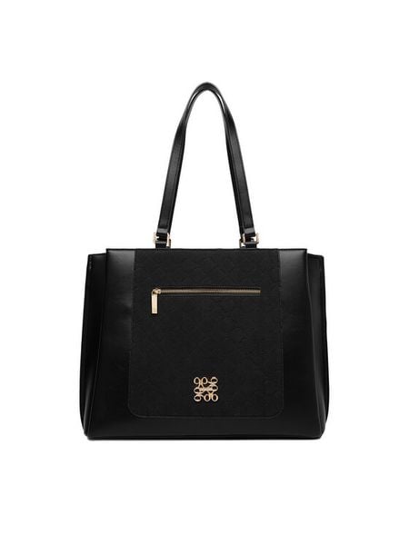 Nine West Torebka CEO-ELITE FORM-JH7268 Czarny. Czarne shopper Nine West, bez wzorów, ze skóry, bez dodatków. Za 329.99 zł.