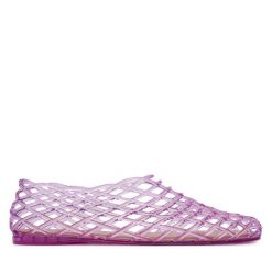 Baleriny JENNY. Czerwone baleriny Jenny, bez wzorów, bez obcasa. Za 69.99 zł.