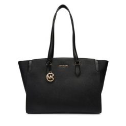 Torebka MICHAEL Michael Kors. Czarne shopper MICHAEL Michael Kors, bez wzorów, bez dodatków. Za 1,299.00 zł.