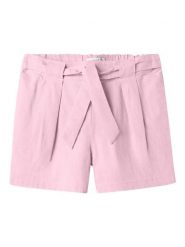 Name it Szorty "Falinnen" w kolorze jasnoróżowym rozmiar: 140. Różowe szorty Name it, bez wzorów, z tkaniny. Za 78.99 zł.