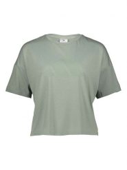 Adidas Koszulka w kolorze khaki rozmiar: XL. Brązowe bluzki Adidas, xl, bez wzorów, bez kołnierzyka, bez ramiączek. Za 84.01 zł.