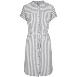 Damska sukienka pętelkowa Nesha szara. Szare sukienki LOOP, na lato, xs, bez wzorów, sportowe, bez kołnierzyka, bez ramiączek, sportowe. Za 204.99 zł.