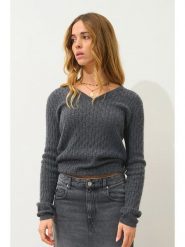 AUTHENTIC CASHMERE Kaszmirowy sweter "Grasmoor" w kolorze szarym rozmiar: S. Szare swetry AUTHENTIC CASHMERE, s, bez wzorów, z kaszmiru, bez ramiączek. Za 237.73 zł.