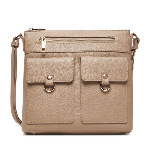 Torebka Lasocki. Brązowe listonoszki Lasocki, bez wzorów, bez dodatków. Za 139.99 zł.